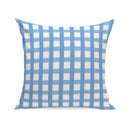 Axyaa Navy Blue Stripes Throw Pillow Cover - 45X45CM Decorative Cushion for Home