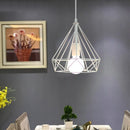 Axyaa Industrial Loft Cage Pendant Light Fixture for Home Kitchen Living Room