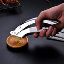 Axyaa Stainless Steel Garlic Press Crusher Ginger Grinder Kitchen Tool