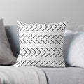 Axyaa Stripe Cushion Cover 45x45 Soft Pillow Cover for Living Room Sofa Nordic Home Decor