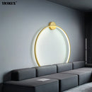 Axya Modern LED Circle Wall Lights for Living Room and Bedroom