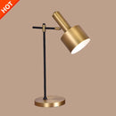 Axyaa Gold Nordic Study Table Lamp