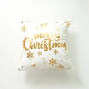 Axyaa Christmas Cushion Cover 18x18 Modern Home Decor Gift