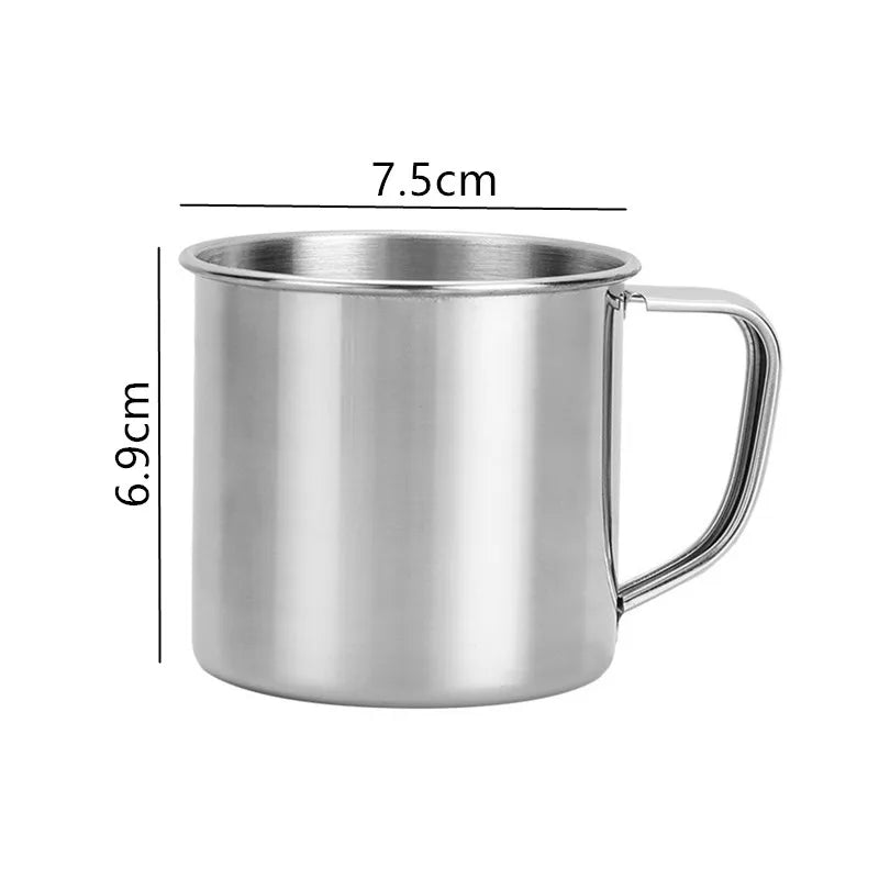 Axyaa Stainless Steel Travel Mug with Lid - Durable, Thicken, Reusable - Father's Gift
