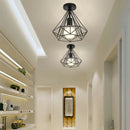 Axyaa Iron Ceiling Light: Modern Fixture for Parlor, Dining Room, Balcony