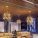 Axyaa Modern Dandelion Firework Chandelier for Living Room, Bedroom & Dining Area