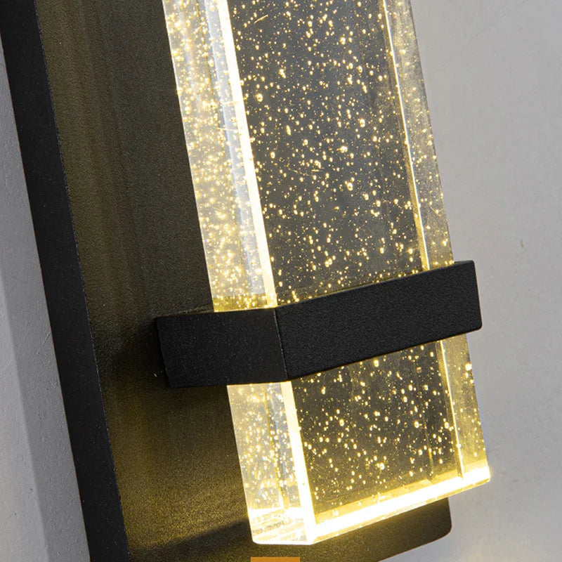 Outdoor PIR Motion Sensor LED Wall Lamp Waterproof Sconce by Axyaa