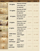 Axyaa Modern Crystal Chandelier Lighting in Gold/Silver Finishes