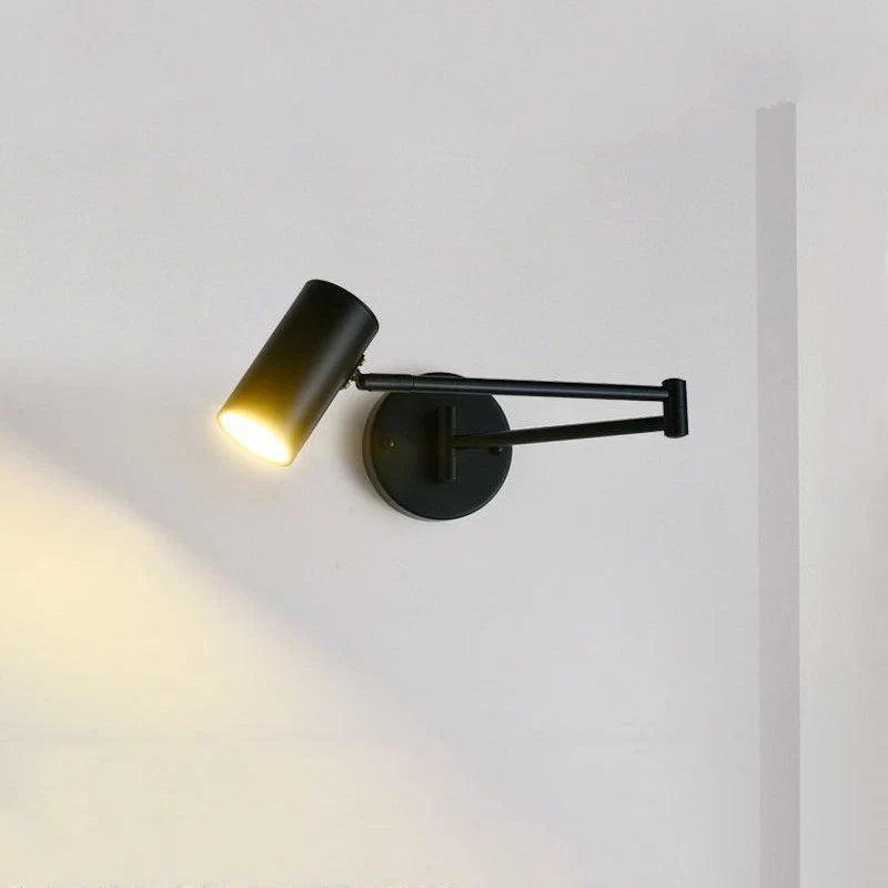Axyaa Nordic Telescopic Wall Lamp for Simple Bedroom and Living Room