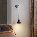 Axyaa Modern Gray/White/Black LED Wall Sconces for Bedroom Living room