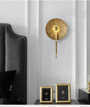 Axya Luxury Copper Wall Light for Living Room, Bedside, Hotel, Villa Corridor