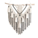 Axyaa Hand-Woven Macrame Wall Hanging - Bohemian Craft Decor, 55x65cm
