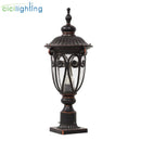 Axyaa Waterproof Pillar Light: Elegant Garden Column Post Lamp for Outdoor Decor