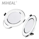 Axyaa LED Downlights for Living Room and Kitchen, 5W-15W, Round Recessed Ceiling Spotlight