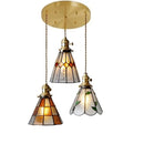 Axyaa Glass Copper Pendant Light LED Hanglamp Nordic Modern Hanging Light