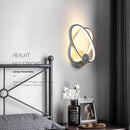 Axyaa LED Wall Lamp: Modern Simplicity for Indoor Living Room, Bedroom, and Aisle Lighting