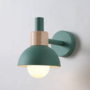Axyaa Nordic Wooden Wall Light Bedside Lamp for Home Kitchen Aisel Restaurant Stairs