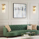 Axyaa Crystal Wall Lamp: Nordic Influencer-Style Light Luxury for Bedroom and Aisle Decor