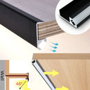 Axyaa LED Cabinet Shelf Light Aluminum Profile 18mm Wooden Board Backside Bar Strip Lamps