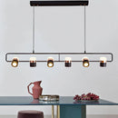 Axyaa Modern Art LED Chandelier for Restaurant Cafe Bar Dining Room