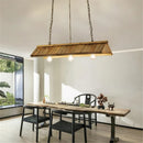 Axyaa Bamboo Pendant Chandelier: Chinese Classic Design for Kitchen, Cafe, Restaurant Lighting
