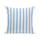 Axyaa Navy Blue Stripes Throw Pillow Cover - 45X45CM Decorative Cushion for Home