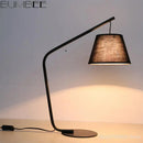 Axyaa Nordic Black Fishing Floor Lamp for Living Room and Bedroom