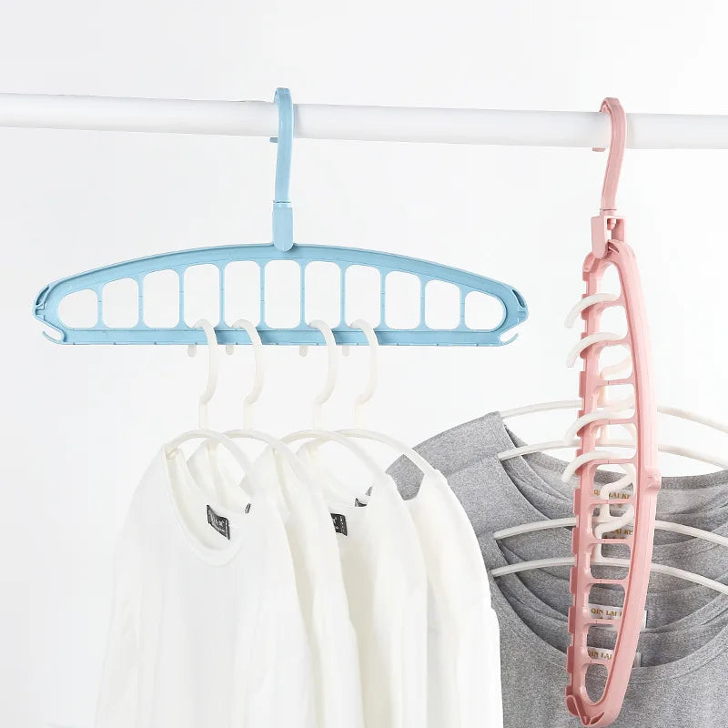 Axya Rotating Hanging Clothes Drying Rack & Magic Storage Organizer