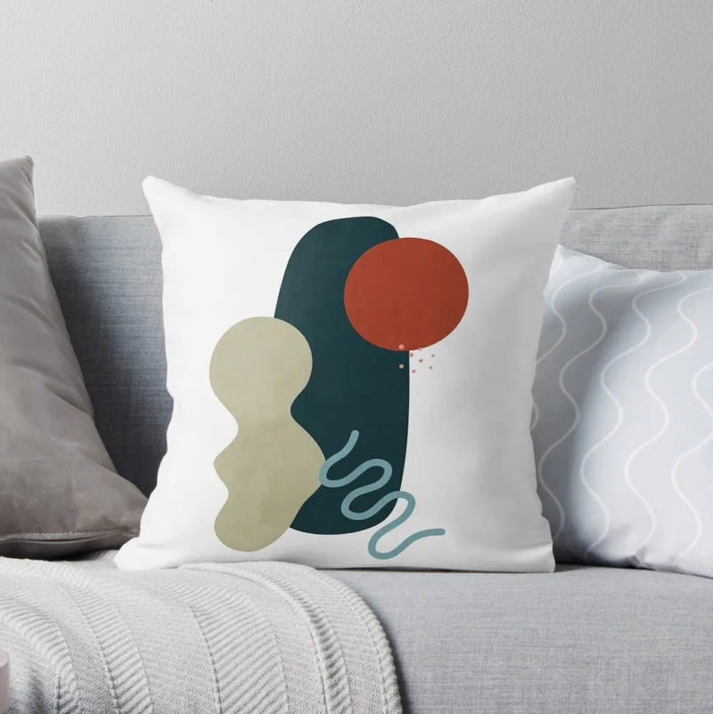 Velvet Matisse Pillow Cover 18x18 Inch for Home and Car Decor - Axyaa