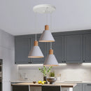 Axya Modern Nordic Pendant Lights Vintage LED Hanging Lamp for Living Room Kitchen Island Industrial Decor