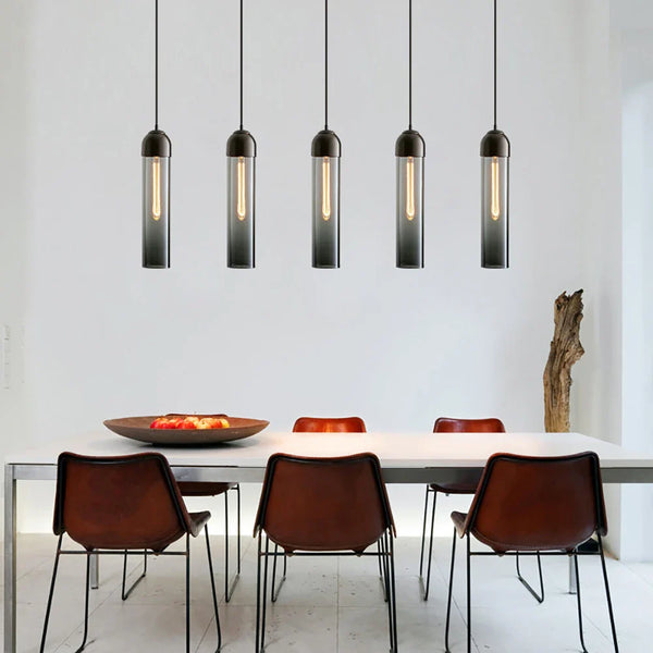 Axyaa Nordic Glass Pendant Lamps for Modern Luxury Indoor Lighting