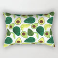 Axyaa Daisy Flower Rectangular Lumbar Cushion Cover for Bedside, Living Room, and Car