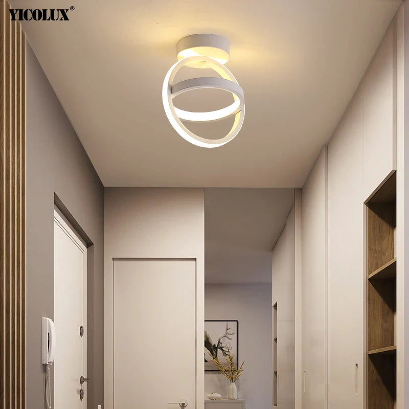 Axya Modern LED Ceiling Lights: Hall Entrance Balcony Lighting Solutions