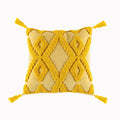 Axyaa Boho Style Tassels Cushion Cover - Home Decor Sofa Bed 45x45cm/30x50cm