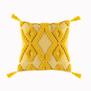 Axyaa Boho Style Tassels Cushion Cover - Home Decor Sofa Bed 45x45cm/30x50cm