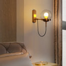 Axyaa Loft LED Wall Light for Modern Home Indoor Decor with E27 Bulb sockets