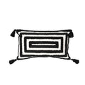 Axyaa Tufted Geometric Cushion Cover for Modern Home Decor