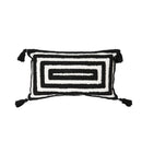 Axyaa Tufted Geometric Cushion Cover for Modern Home Decor