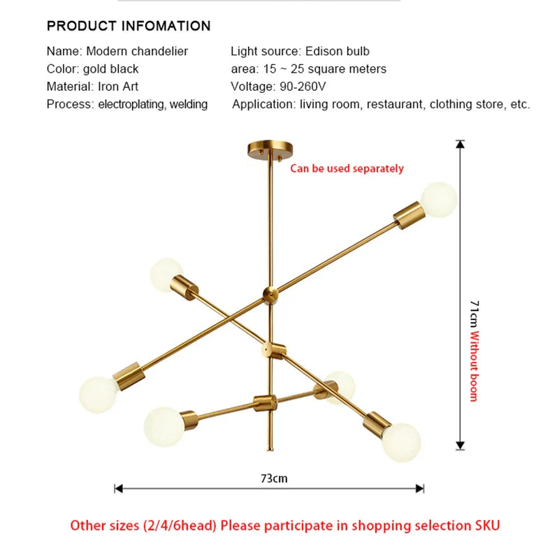 Nordic Long Pole Pendant Light by Axyaa - Modern Art Decoration for Indoors