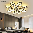 Axya LED Chandelier Lights, Remote Control, Modern Design for Bedroom, Dining, Living Room