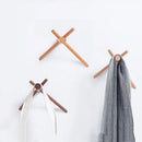 Axya Geometric Wooden Wall Hook Assembly Kit - Enhance Your Space with Style!