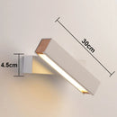 Axyaa Nordic Rotating Wall Lamp, Modern Minimalist LED Bedroom Lighting