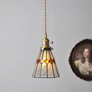 Axyaa Glass Copper Pendant Light LED Hanglamp Nordic Modern Hanging Light