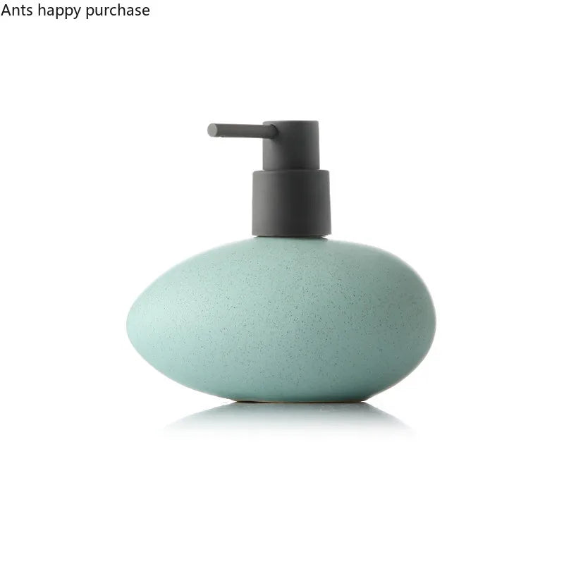 Axya Ceramic Lotion Bottle Hand Sanitizer Soap Dispenser Bathroom Accessories