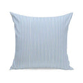 Axyaa Navy Blue Stripes Throw Pillow Cover - 45X45CM Decorative Cushion for Home