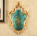 Axyaa Diamond Angel Wall Vase: Elegant Home Decor Resin Flower Pot Mural for Restaurants