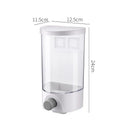 Axyaa Food Storage Box - Transparent Wall-Mounted Container for Kitchen Organization