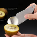 Axyaa Stainless Steel Vegetable Fruit Cutter Tomato Knife Kiwi Slicer Kitchen Gadgets