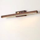 Axyaa Wood and Copper LED Rotatable Wall Lamp for Nordic Modern Home Décor