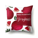 Fresh Fruits Watermelon Throw Pillow Covers by Axyaa